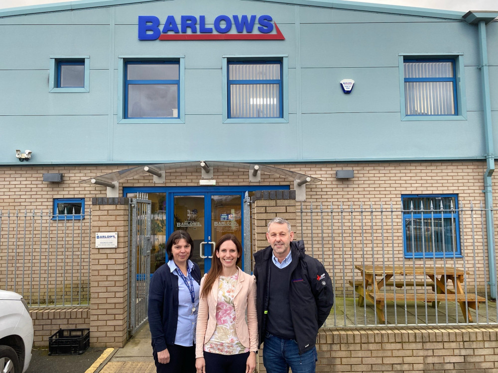 Aphra Brandreth MP met with Pauline Elsey of Clifford College and director, John Barlow MBE (Image via: Aphra Brandreth) Aphra Brandreth MP met with Pauline Elsey of Clifford College and director, John Barlow MBE (Image via: Aphra Brandreth)