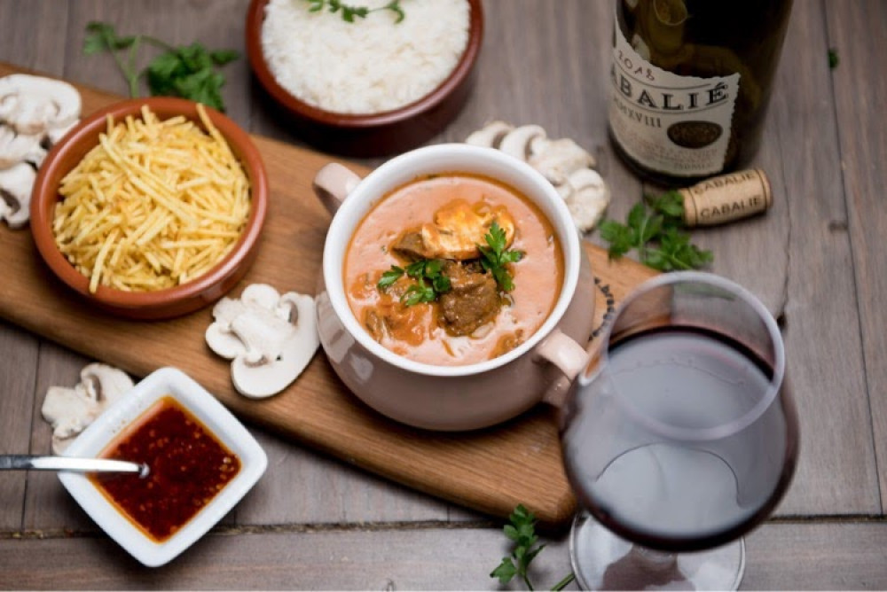 Bia’s Beef Stroganoff (Image by Dave Perry Photography)