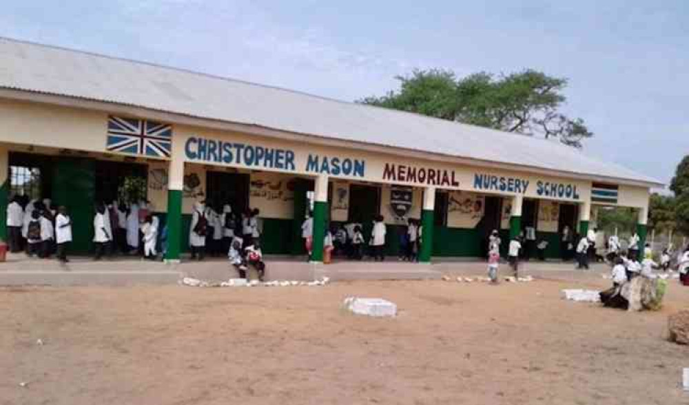 Christoper Mason Nursery in Kitty village, The Gambia