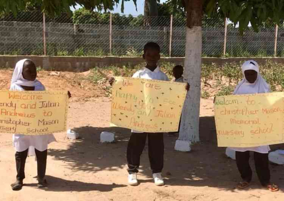 Gambian children grateful to Peninsula couple