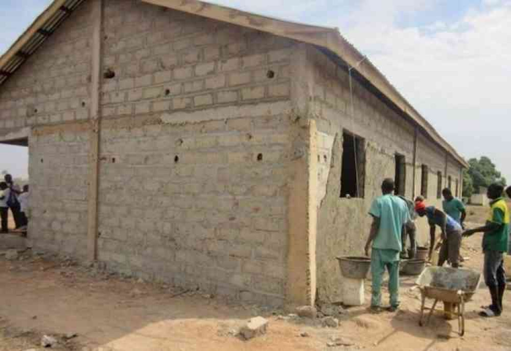 Toilet block being built for young children