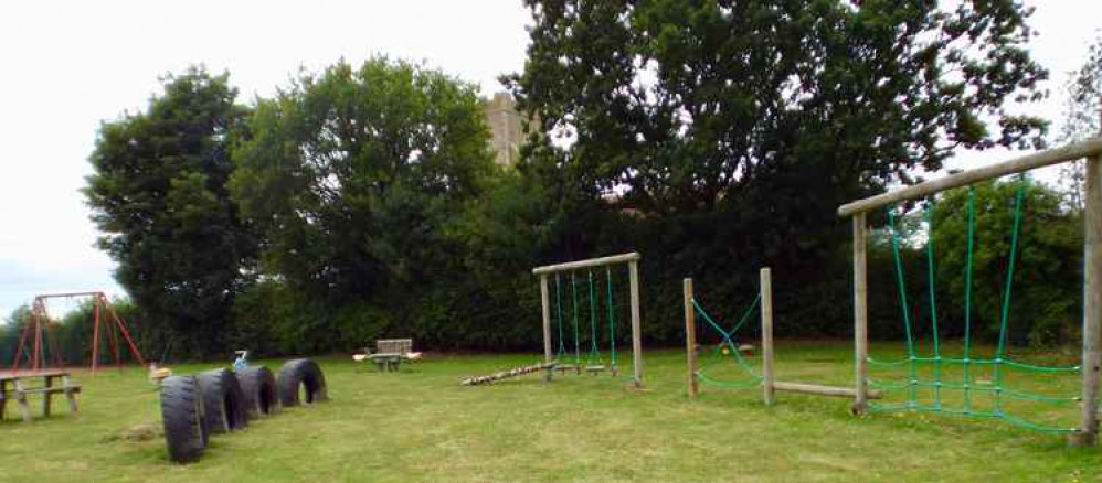 Play areas like this one in Tattingstone will be managed by Babergh's in house team