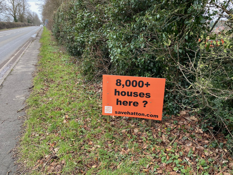 Locals say Hatton cannot cope with over 8,000 new houses (image via KHSR)