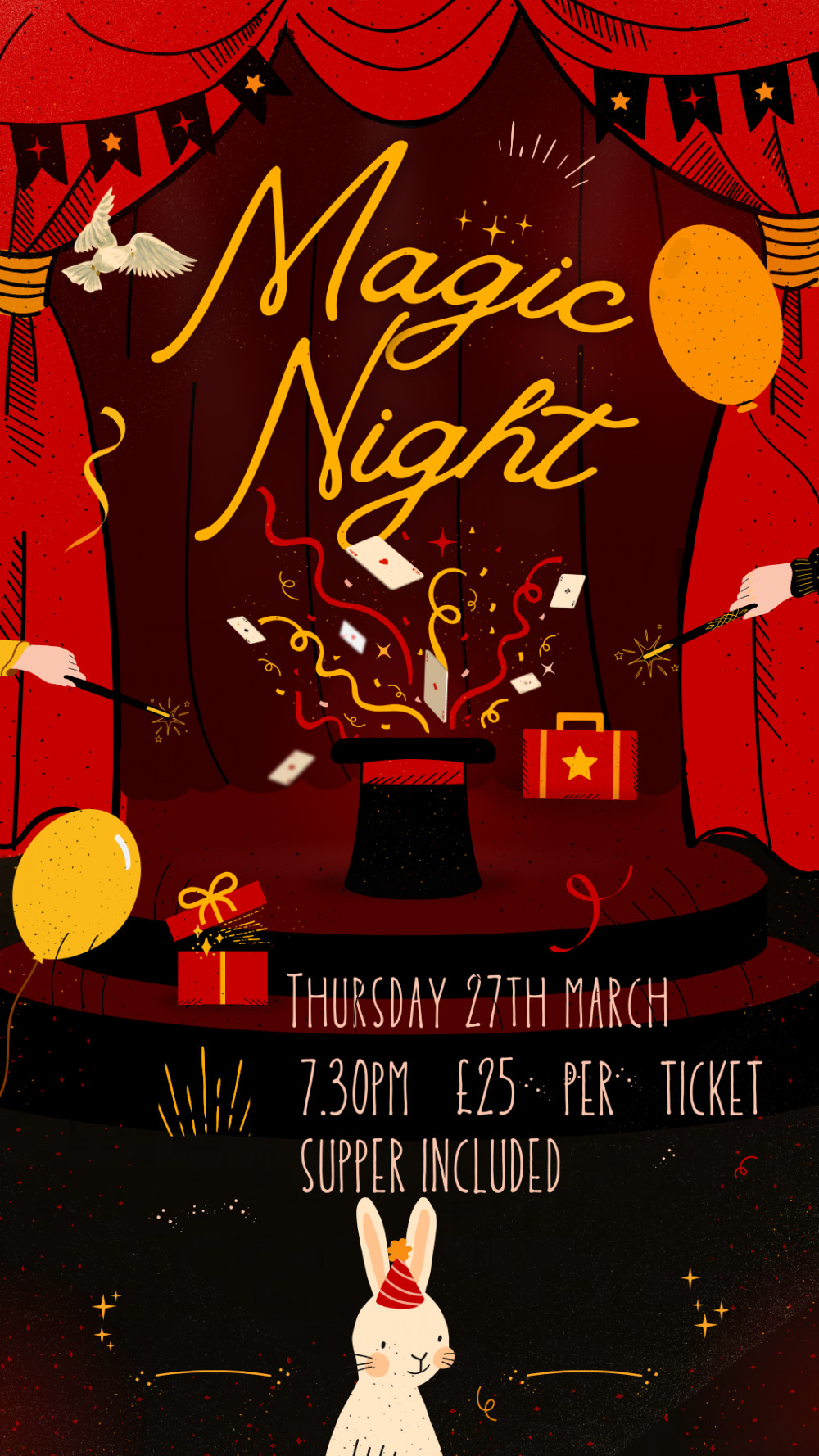 Magic night! Magic night!