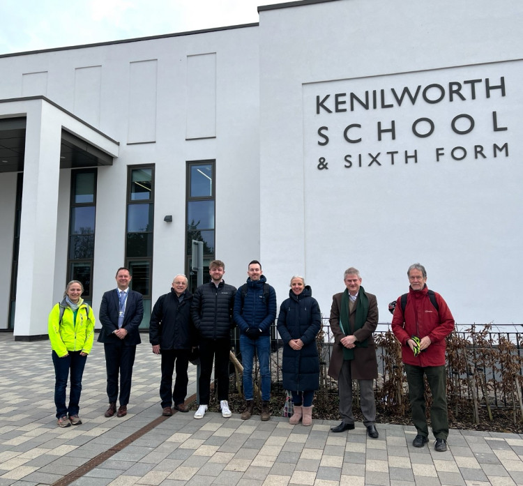 Kenilworth School and Kenilworth Town Council are working together to improve safety around Glasshouse Lane (image via KTC)