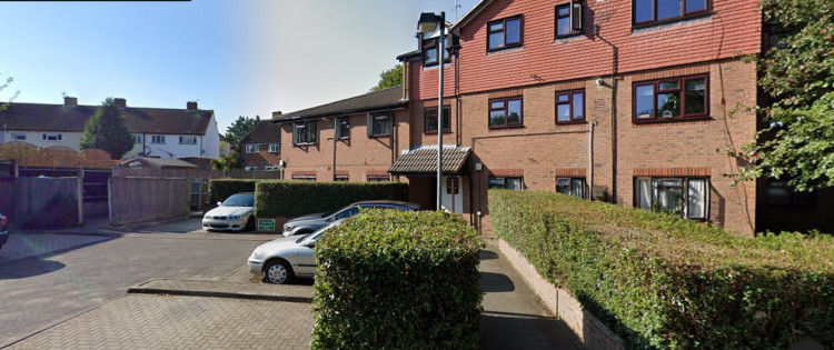 The couple live in a disabled property, owned by Wandle Housing Association, in Chessington (Image via Google Maps)