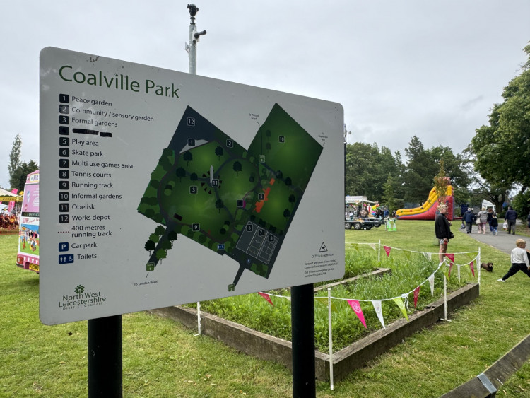 The video takes you on a walk from Snibston Grange Fishery Lakes to Coalville Park. Photo: Coalville Nub News