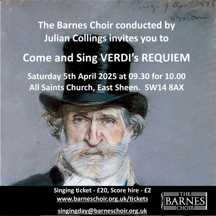 The Barnes Choir - Come & Sing VERDI’s REQUIEM