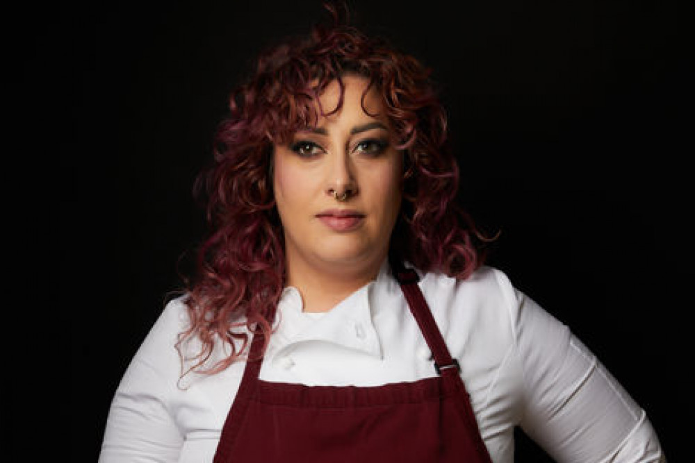 Chef Ayesha Kalaji of Queen of Cups in Glastonbury represents Wales on Great British Menu