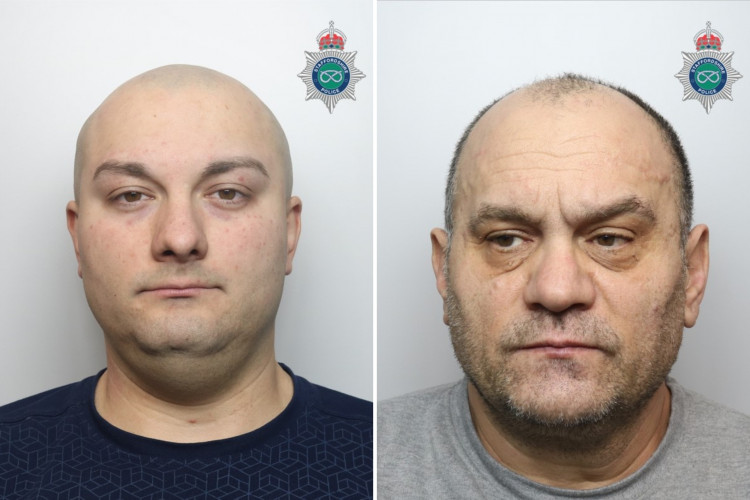 The woman woke up at an unknown address in Stoke-on-Trent with Lupu and Macovei both present. (Staffordshire Police)