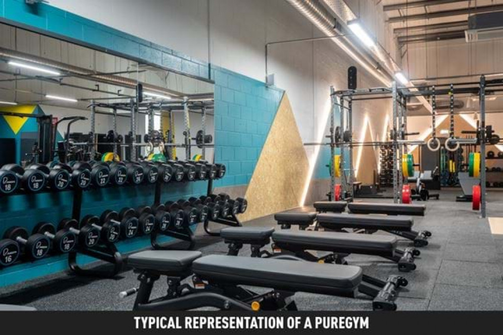 PureGym will open in Shepton Mallet this April at the former Laura Ashley site. 