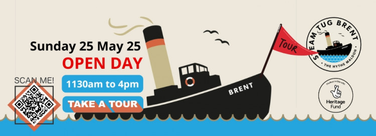 Steam Tug Brent - Open Day - Guided Tours 