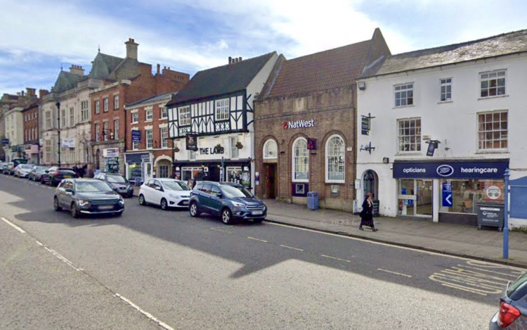 Cashpoint crime has been reported in Ashby town centre. Photo: Instantstreetview.com