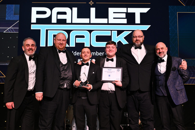 Twinwheel Logistics team pictured at the Pallet-Track Gala