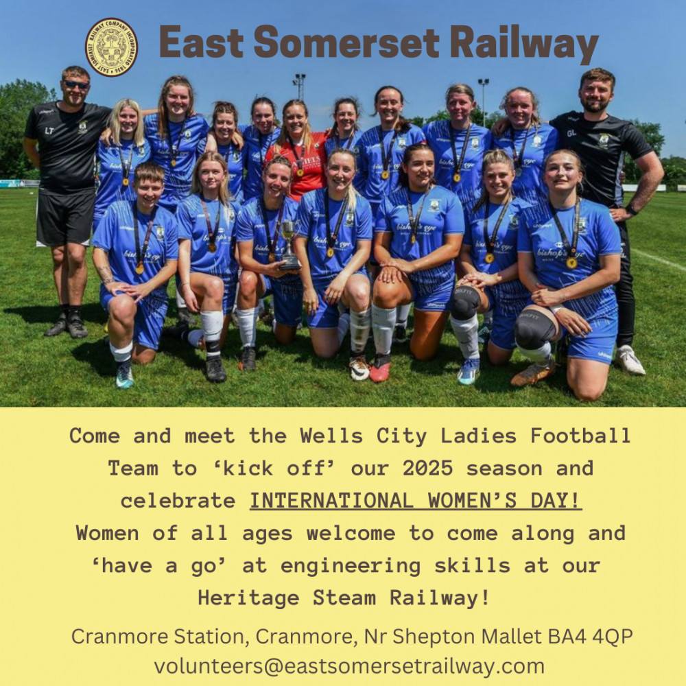 East Somerset Railway Celebrates International Women's Day 