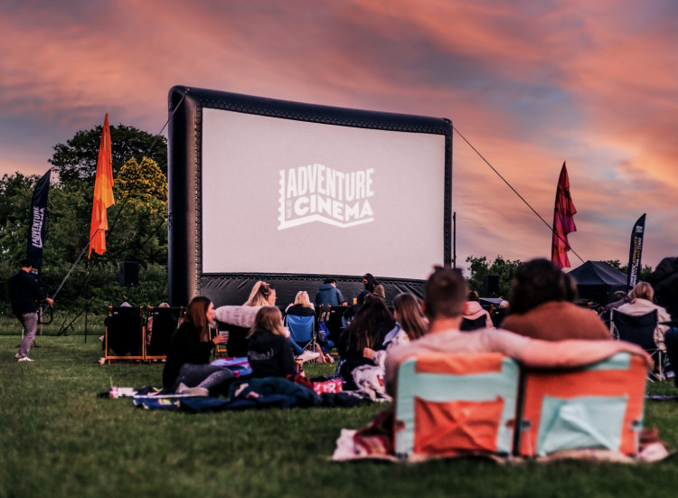 The Adventure Cinema is coming to Capesthorne Hall this summer (Credit: Adventure Cinema)