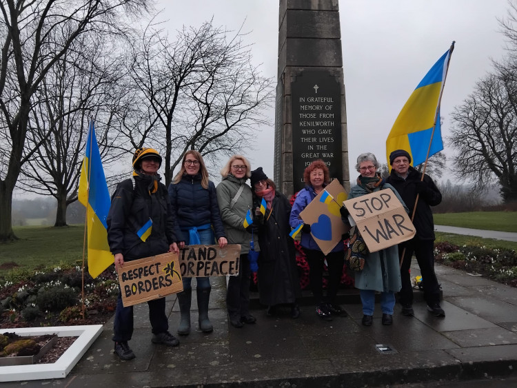 Protesters have been gathering in Kenilworth at least once a week for three years (image supplied)