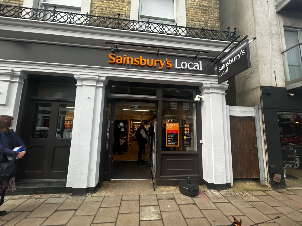 The new Sainsbury's Local is located in 59 - 61 High Street, Hampton Wick (Credit: Tilly O'Brien)