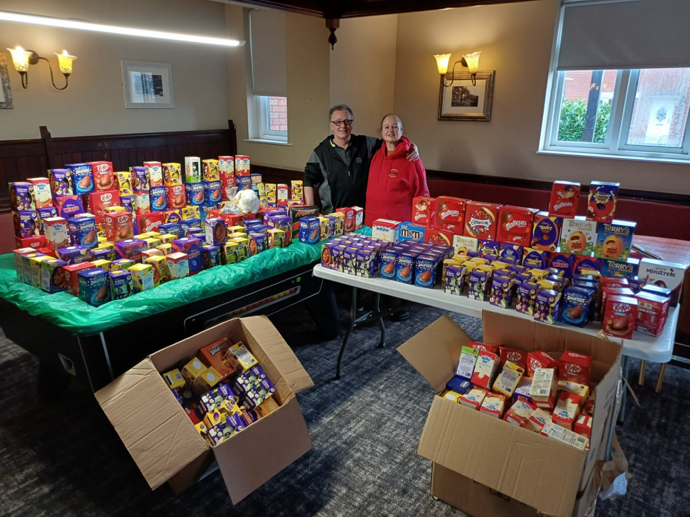 The Old Sal collected 385 Easter eggs last year. (Image: Supplied)