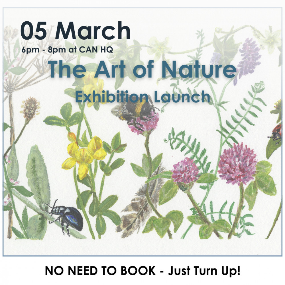 The Art of Nature - Exhibition Opening at CAN HQ, Memorial Square, Coalville