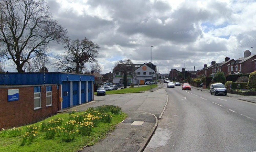 Emergency services were called to a crash on Manchester Road this morning