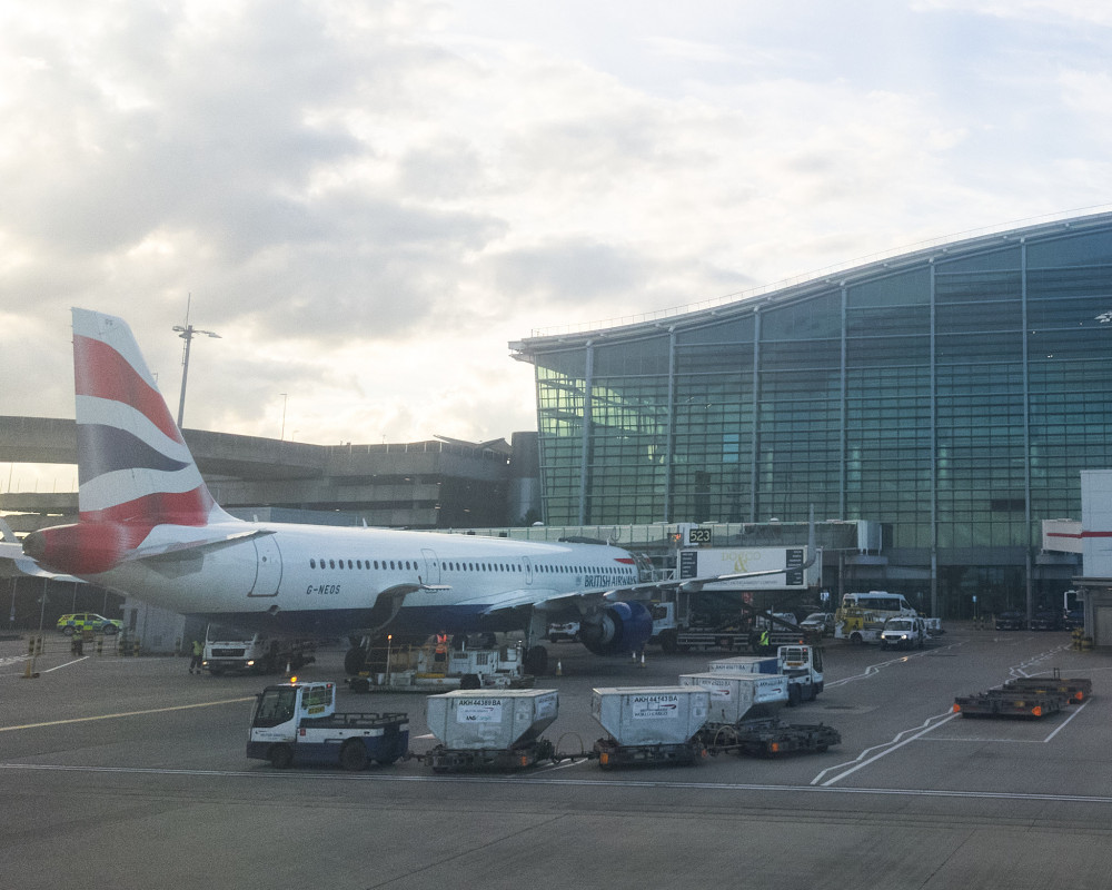 The Wilson James staff at Heathrow Airport are 'angry' say Unite the Union (credit: Nub News).