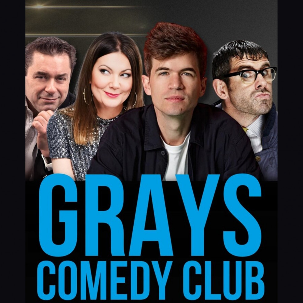 GRAYS COMEDY CLUB WITH IVO GRAHAM, ANGELOS EPITHEMIOU & FIONA ALLEN   