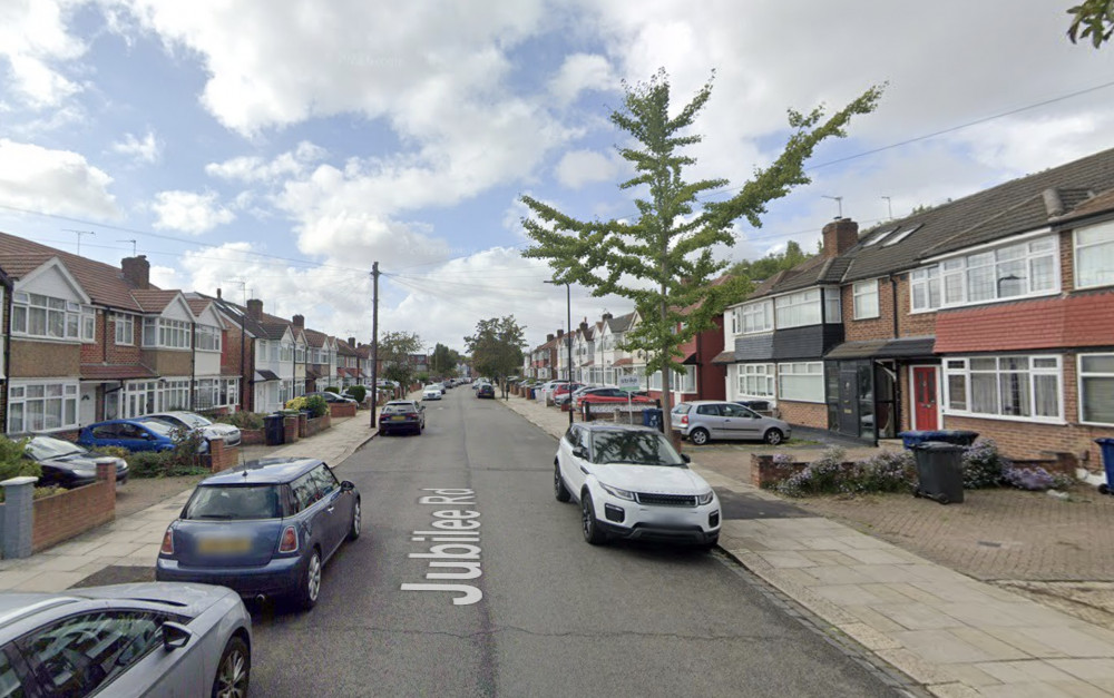 Emergency services discovered a woman dead at a property on Jubilee Road, Ealing on 28 February 2025 (credit: Google Maps).