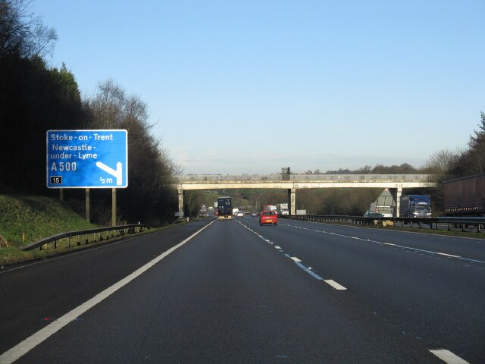 National Highways closed the M6 northbound after 8pm. (Wiki commons)