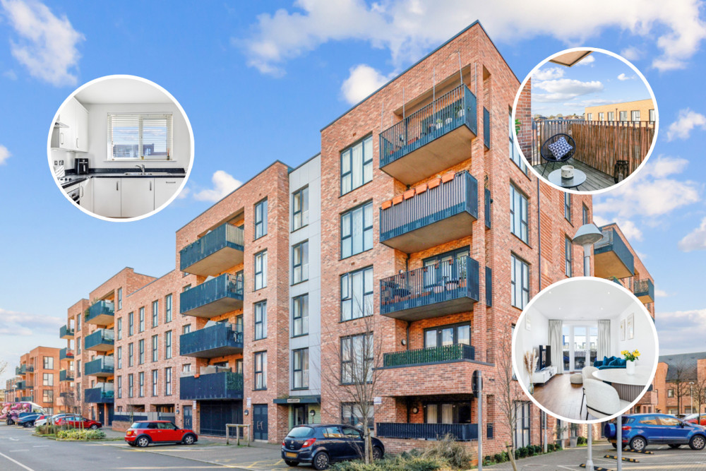 This week's Richmond property of the week is a one-bedroom apartment in Reynard Way, Brentford (credit: Leslie & Co).