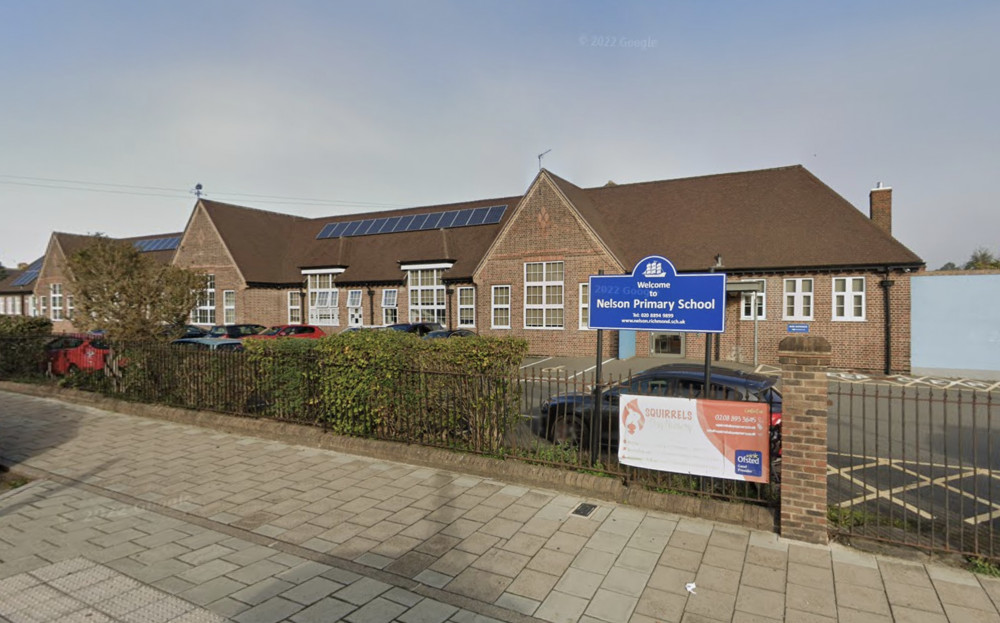 Nelson Primary School on Nelson Road, Twickenham (credit: Google Maps).