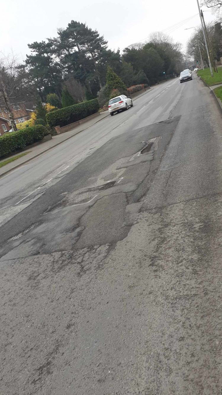 Cheshire East Council has 17,191 open reports of potholes according to a recent analysis (Nub News).