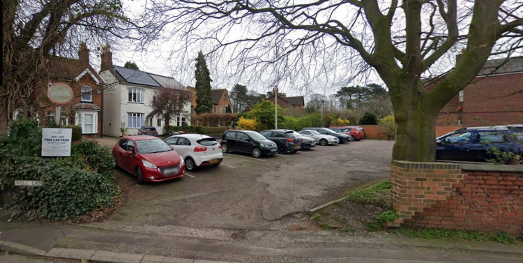 Well Lane car park Alsager. (Google)