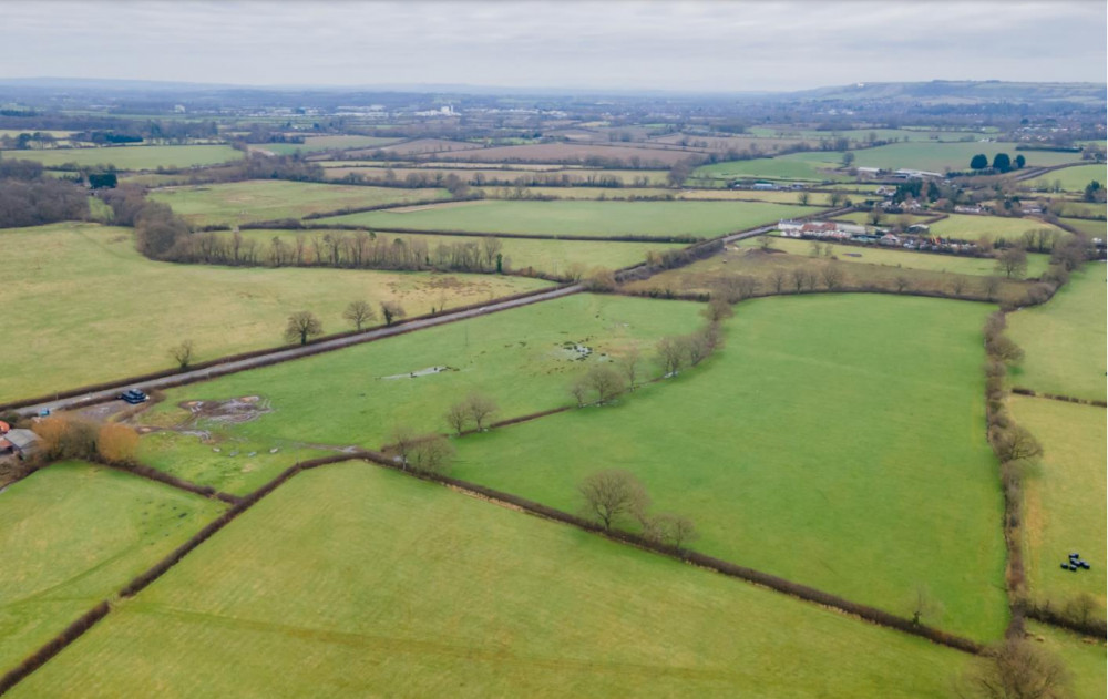 The plot of land goes under the hammer on Thursday 20 March (image via Rightmove)