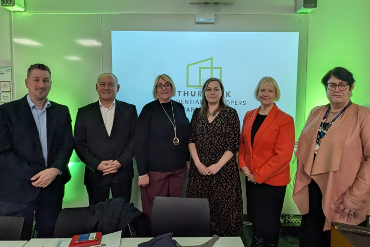 Panel members, from left, Stuart Rimmer MBE, Ray Houghton, Cllr Lee Watson, Jen Craft MP, Frances Moffett-Kouadio and Jayne Sheehan 