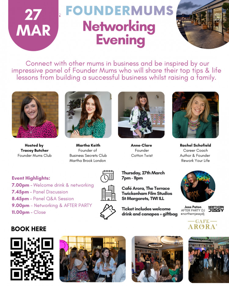 Founder Mums Networking Event