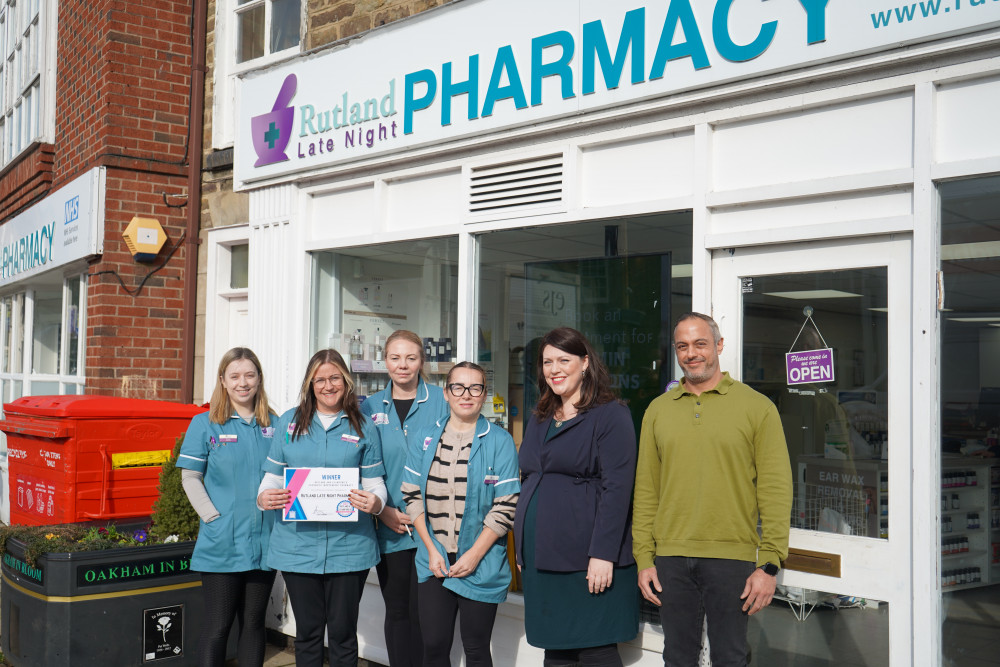 Pharmaceuticals needs assessment launches in Rutland, Rutland Late Night Pharmacy recently won local award (Photo: Alicia Kearns)