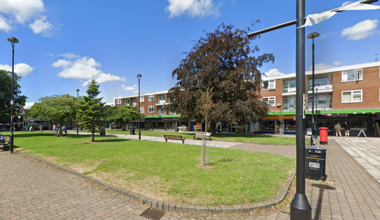 Kevin Mortique, 37, of Woodstock Crescent, has been charged with affray and possession of a blade after an incident at Woodley Precinct on Monday 3 March (Image - Google Maps)