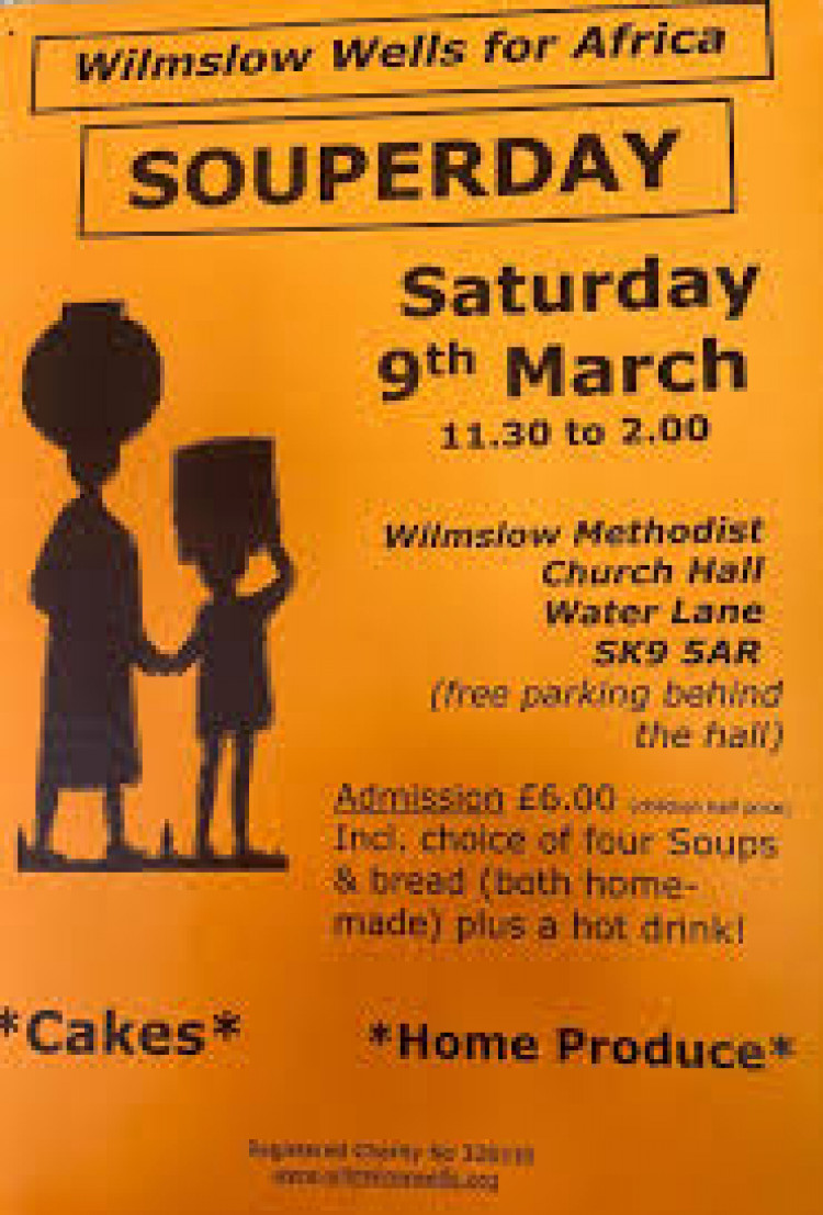 Wilmslow Wells for Africa souperday.