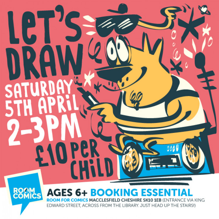 LET'S DRAW! Saturday Cartoon-art Club!