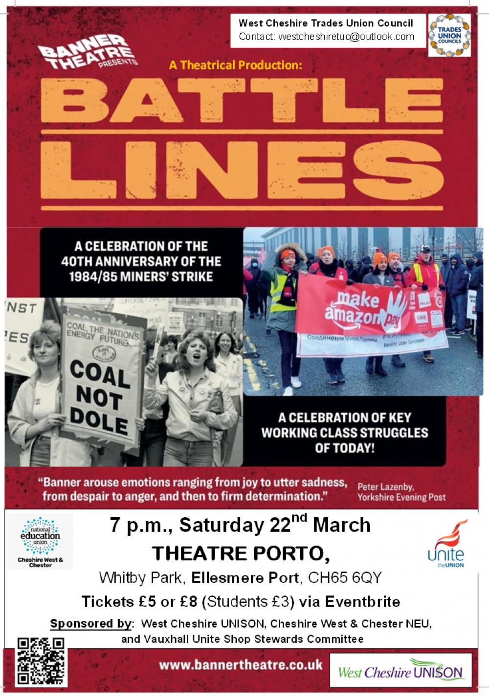 Banner Theatre's production of Battle Lines