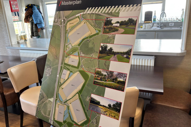 Indurent showcased the plans to residents in Audley today. (Nub News)