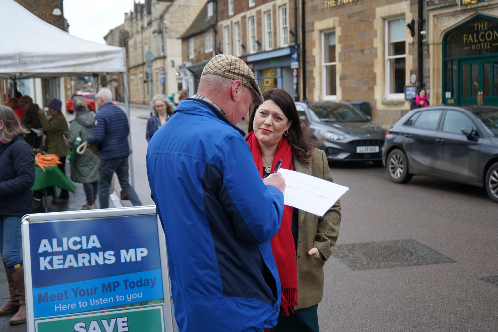 Local MP Alicia Kearns is urging locals to back her petition (Photo: Alicia Kearns)