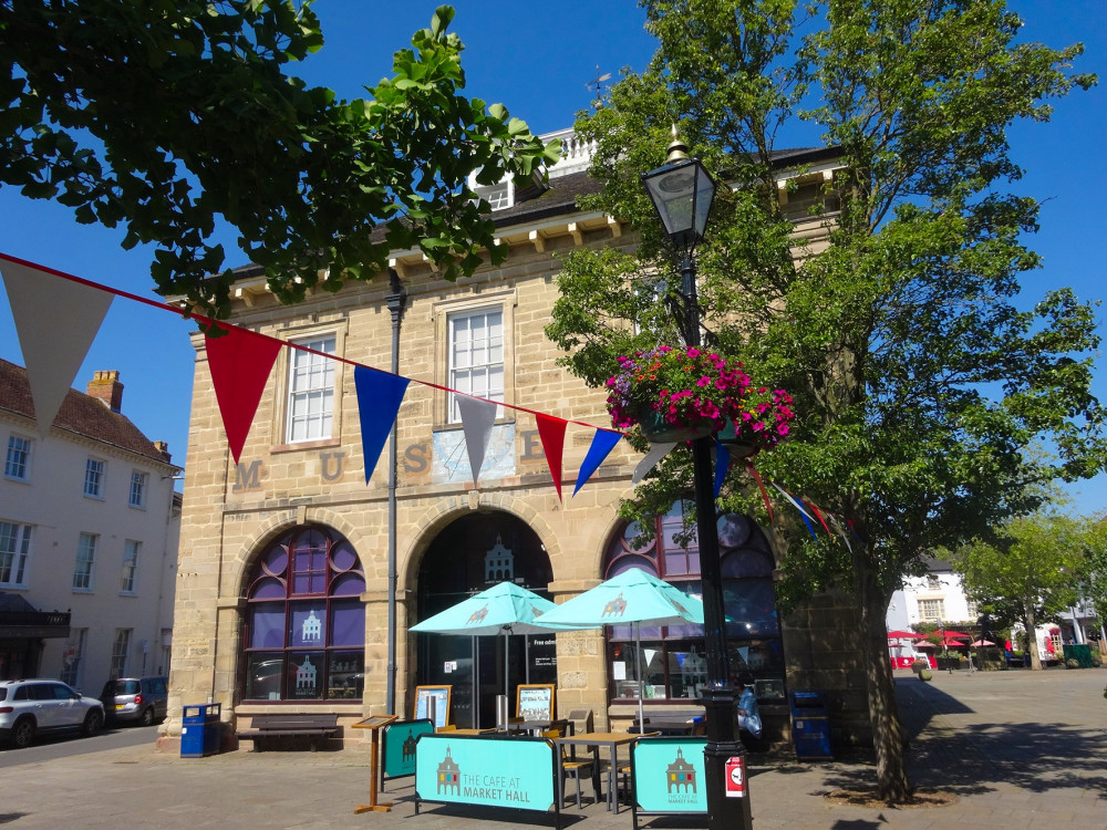 The Market Hall Museum has applied for a new pavement licence (image by Ellen Manning)