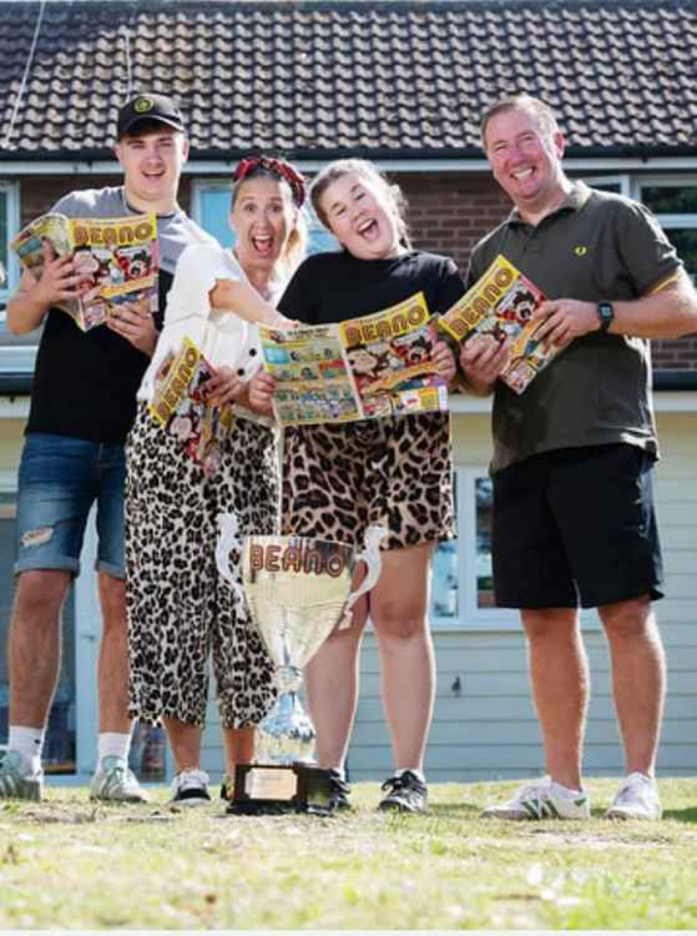 The Millers, Britain's funniest family as judged by the Beano