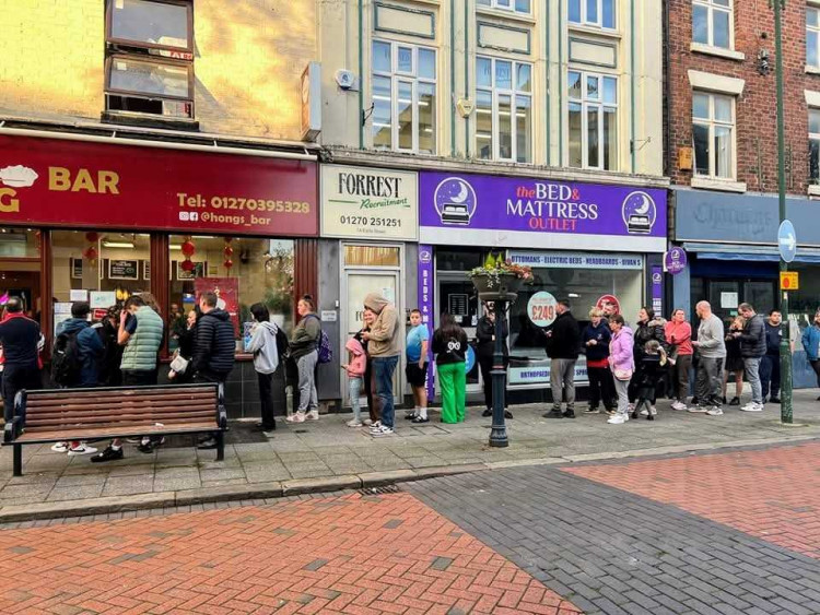 Hong's Noodle & Dumpling Bar and Benny's Breakfast & Lunch Bar are Crewe's highest rated eateries on Google reviews with 4.9/5 (Ryan Parker).