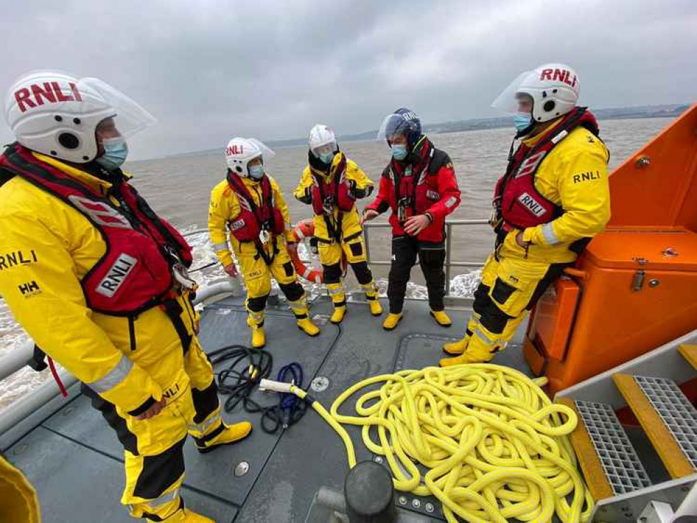 Image: Facebook / The Mumbles Lifeboat RNLI Image: Facebook / The Mumbles Lifeboat RNLI