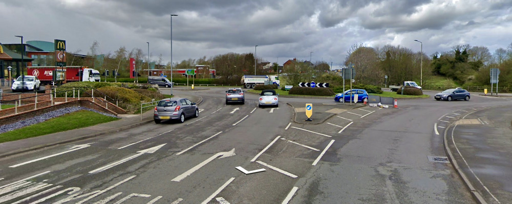 Cllr Smith has asked for changes at the Thornborough Road junction. Photo: Instantstreetview.com