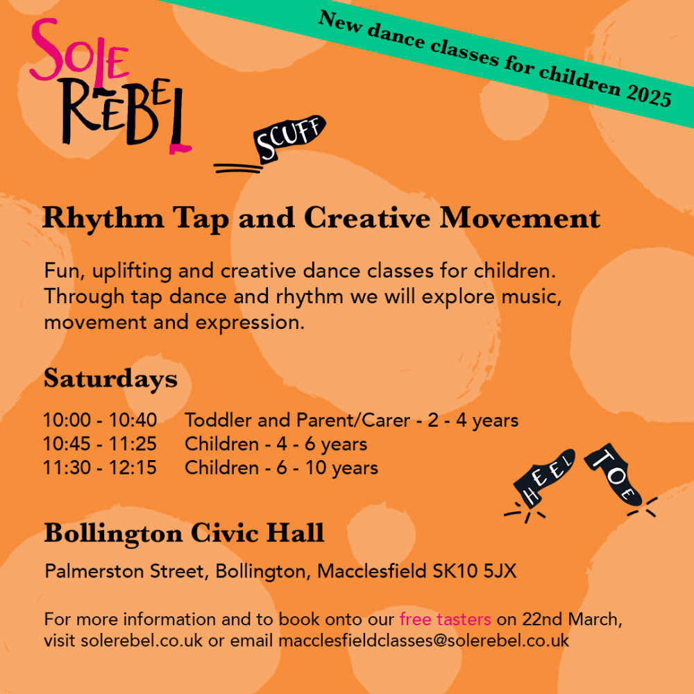 NEW Rhythm Tap & Creative Movement Dance Classes for Children