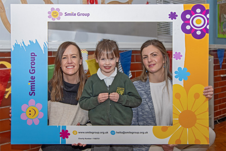 Nicola Bates, Hallie Bates and Caroline Staton (Credit: Supplied)